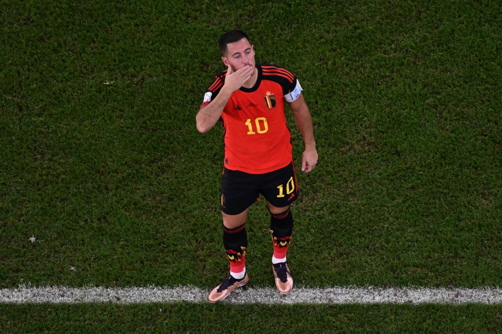 Hazard announces the end of his career with the Belgian national team