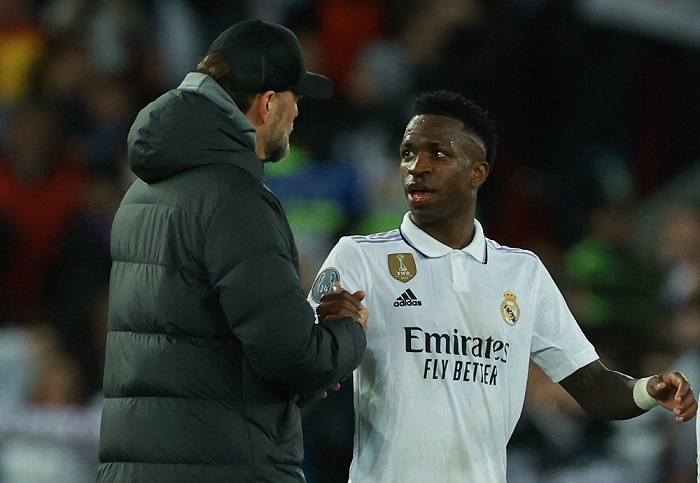 Vinicius’ goals didn’t spoil the first half for Klopp