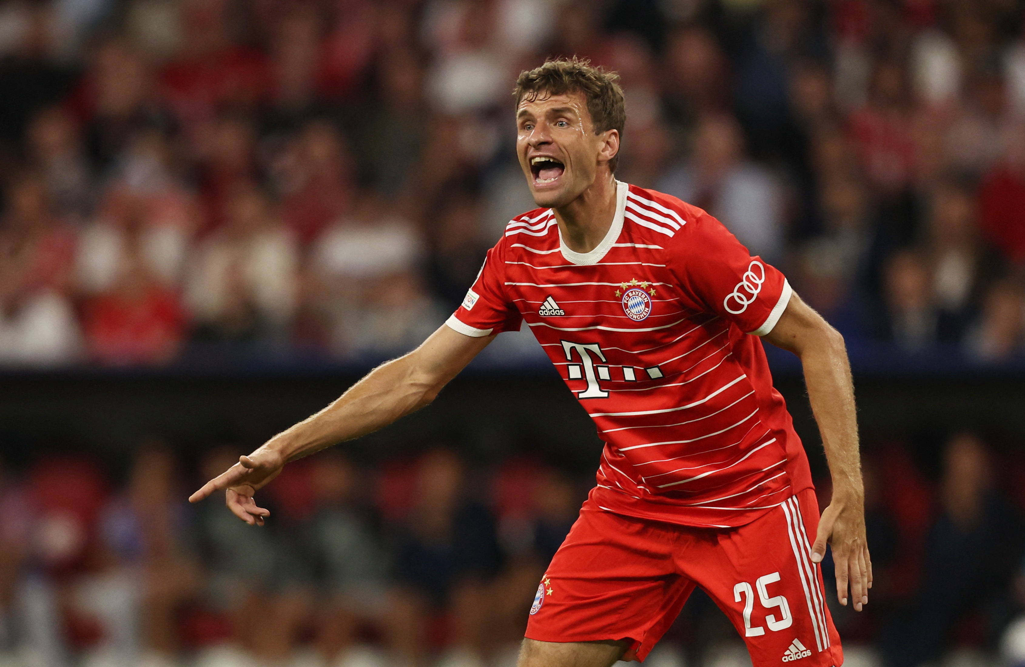 Muller’s home was robbed during the Bayern-Barcelona match