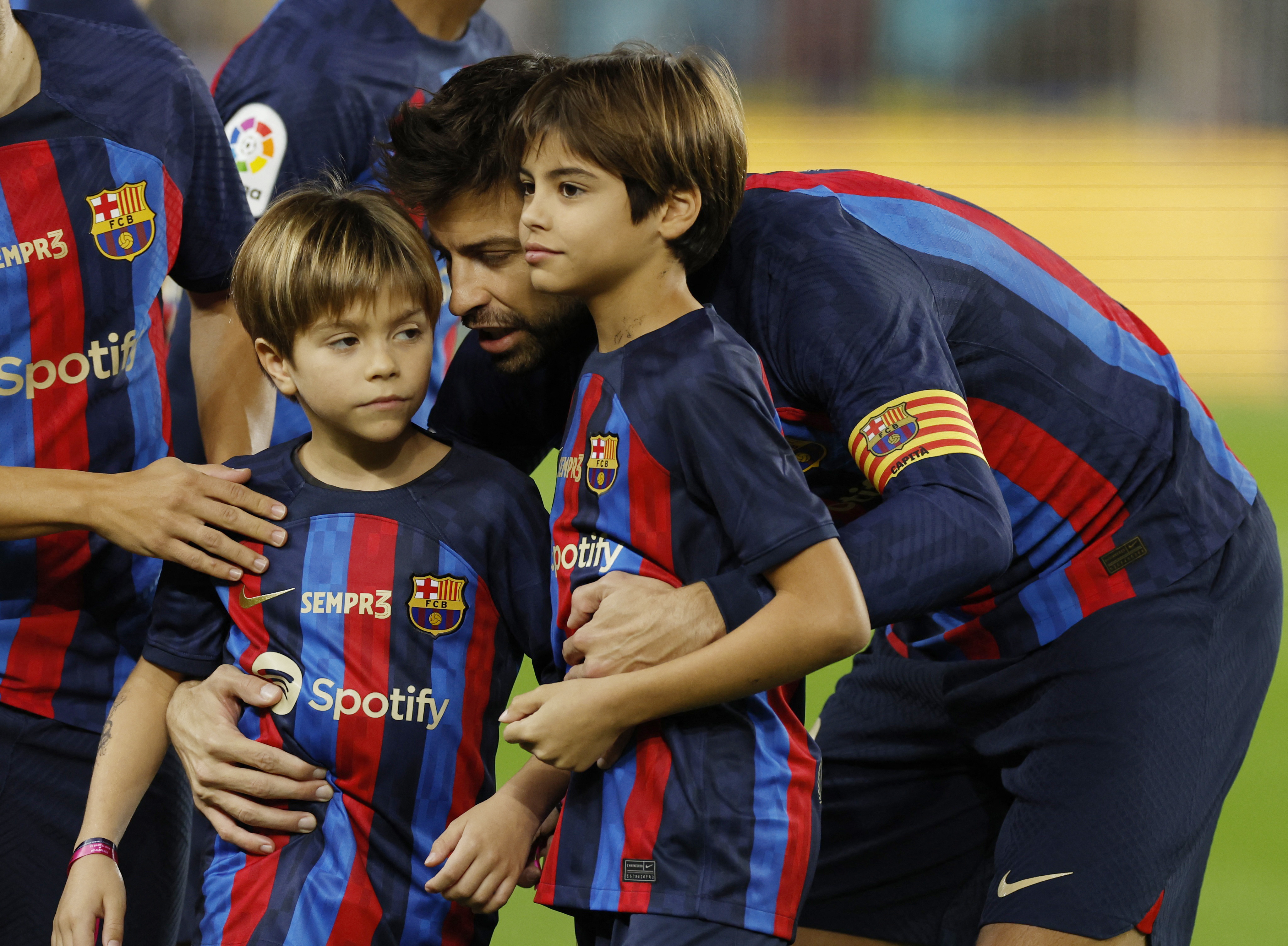 Shakira and Pique reach an agreement on the custody of their two children after their separation