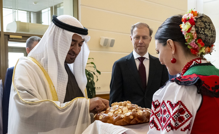 Sheikh Mohamed bin Zayed Al Nahyan's official visit to Russia