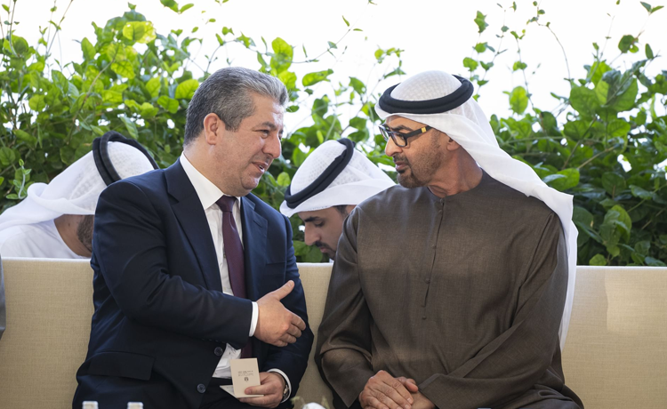 UAE President receives Prime Minister of Iraq